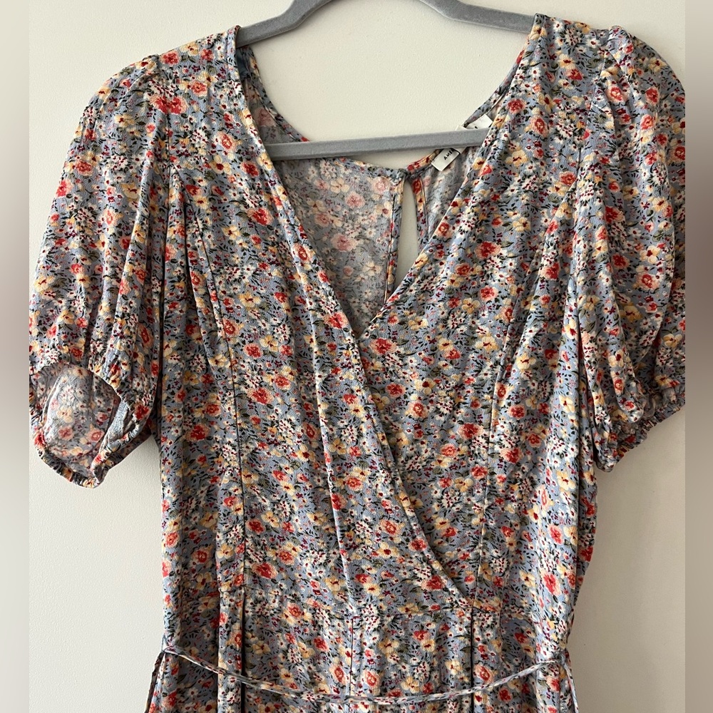 American Eagle floral romper